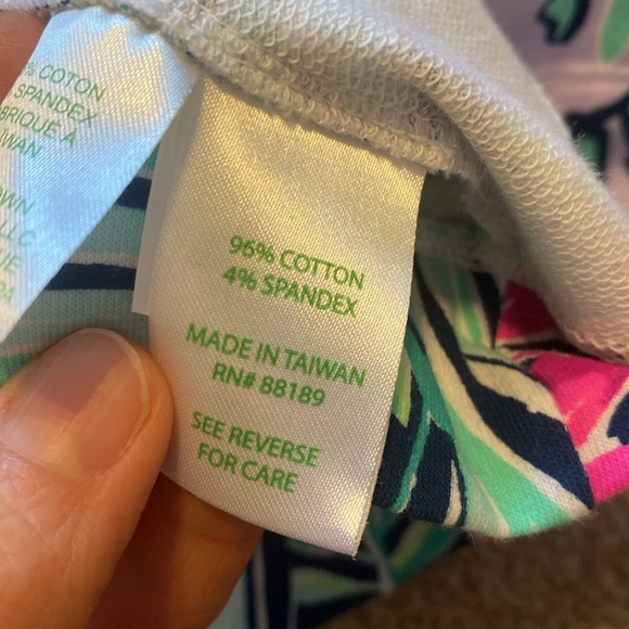 NWT Lily Pulitzer UPF 50+ Skipper Popover Quarter-Zip Top - Picture 7 of 7